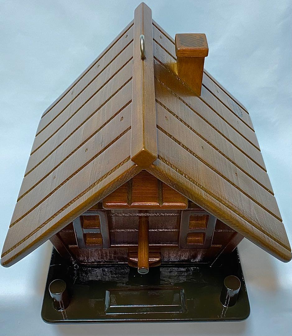 【新品】木製家型巣箱 小鳥の巣箱