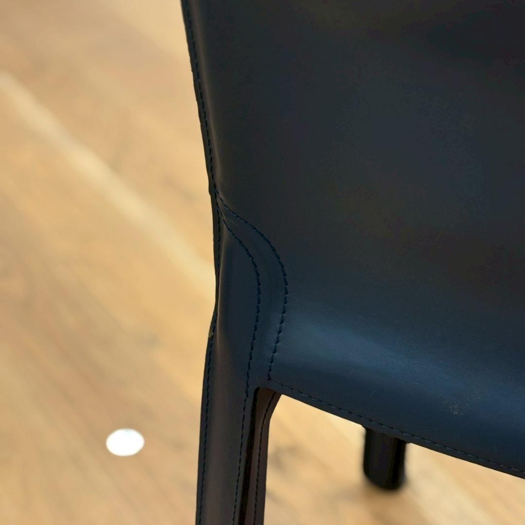 カッシーナ　キャブチェア　アームレス　レザー　CAB　cassina　B