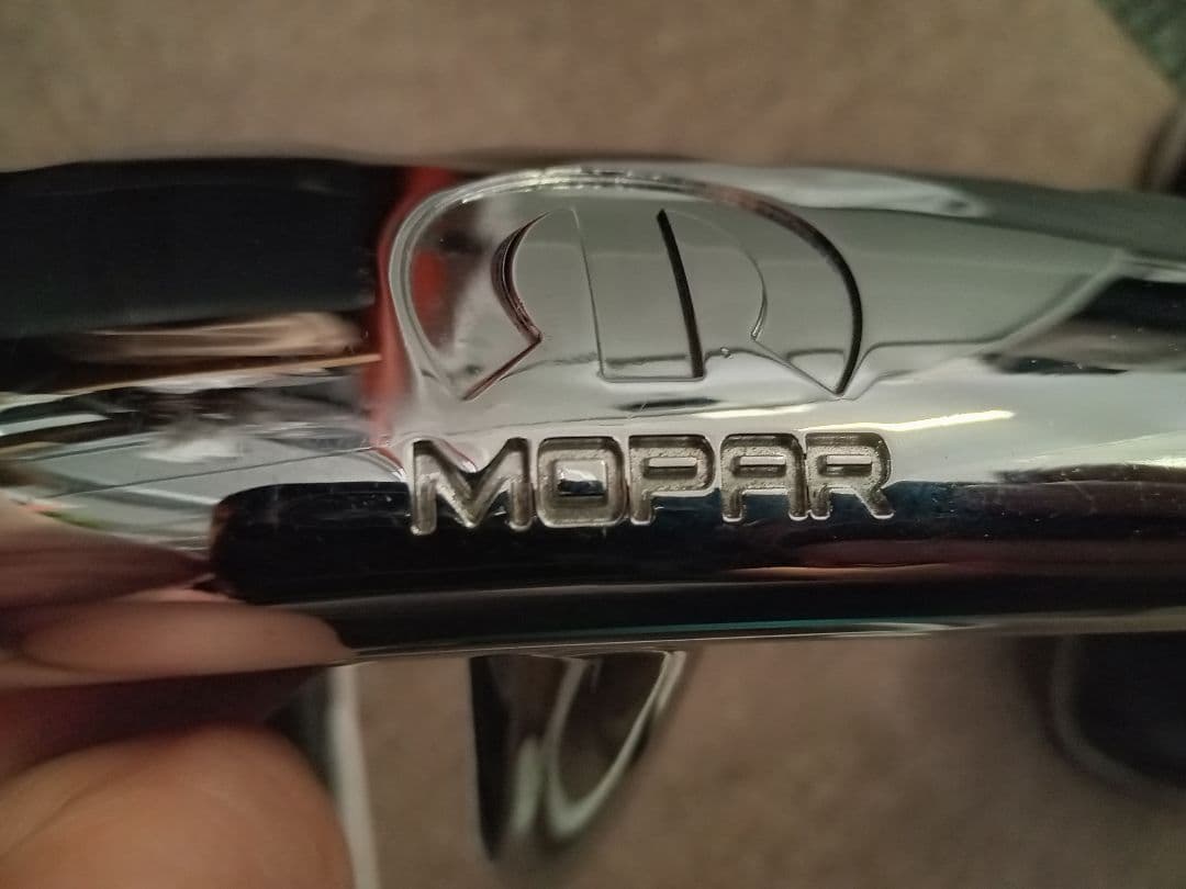ダッジチャージャー　シフトノブ　MOPAR製　シルバーメッキ