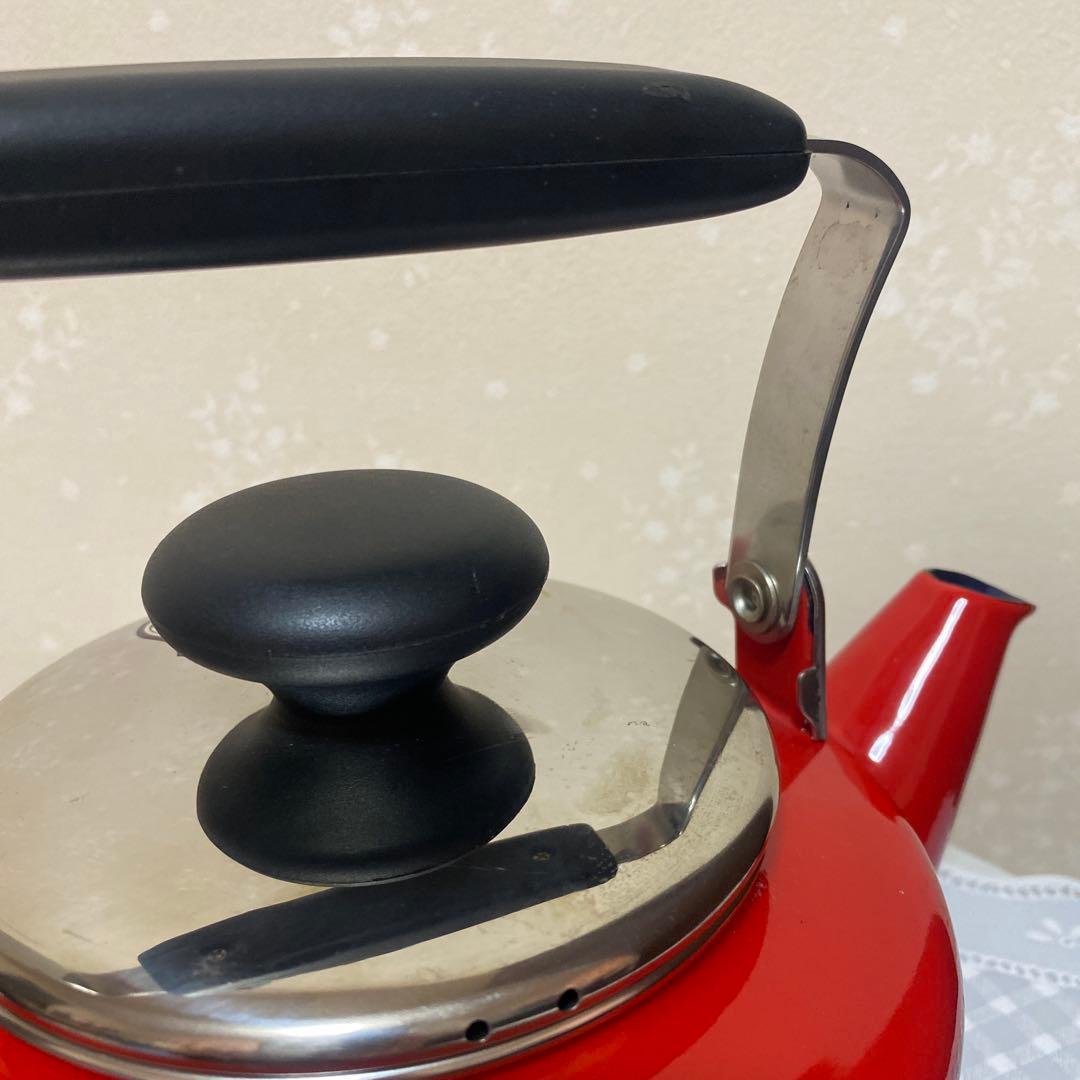 ツインズミイラ❣️エジリー スコットランド❣️ ホーロー2.0ℓケトル 直径