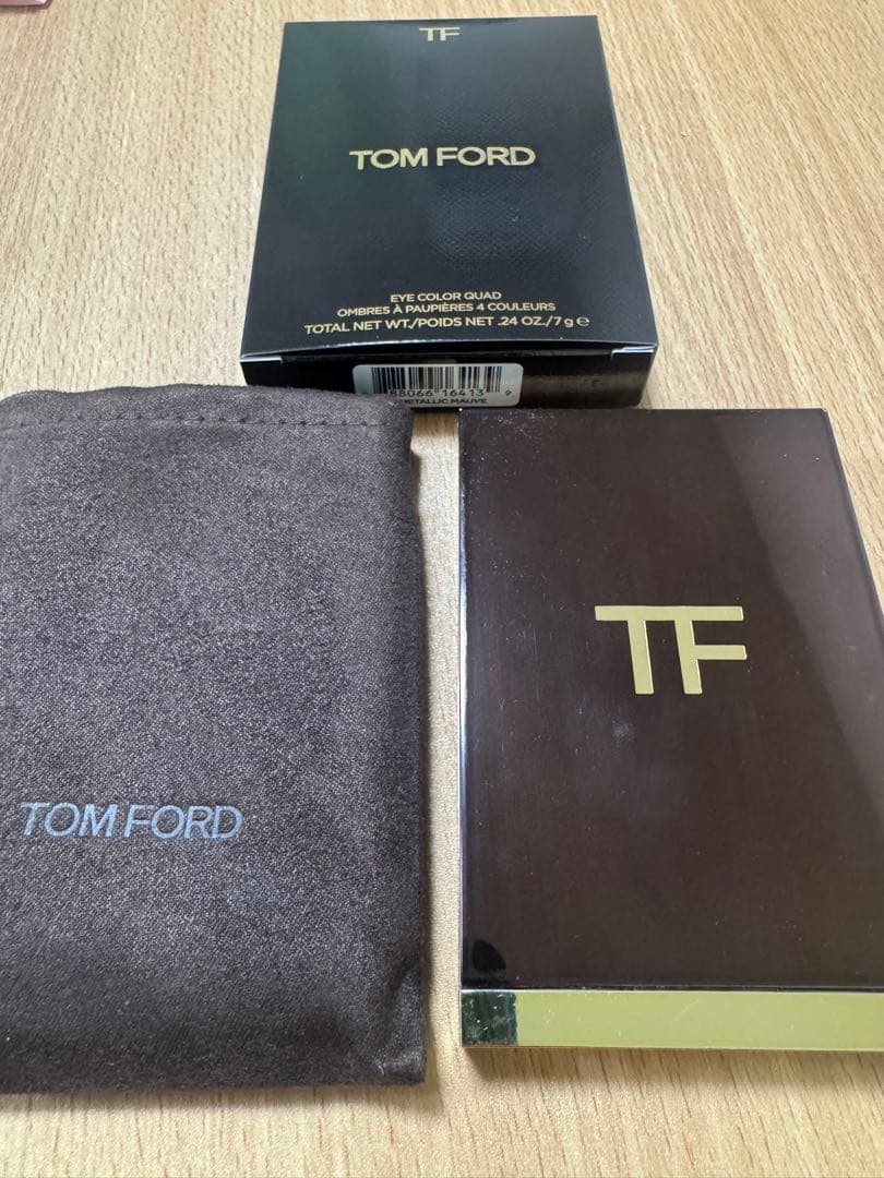 TOM FORD メタリックモーブ トムフォード アイカラークォード