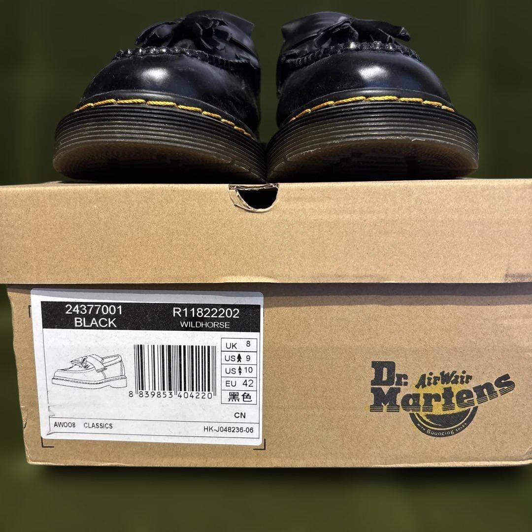 ドクターマーチン、タッセルローファー　ブラック　美品！