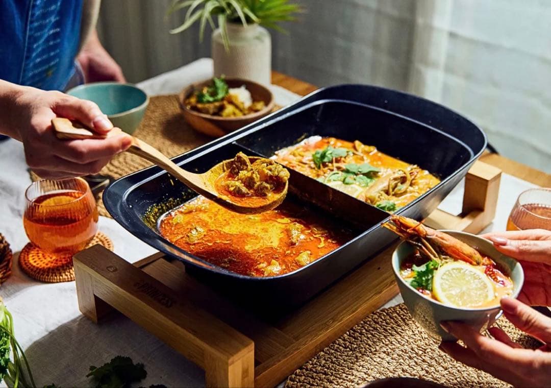 PRINCESS Separate Pot Black 鍋