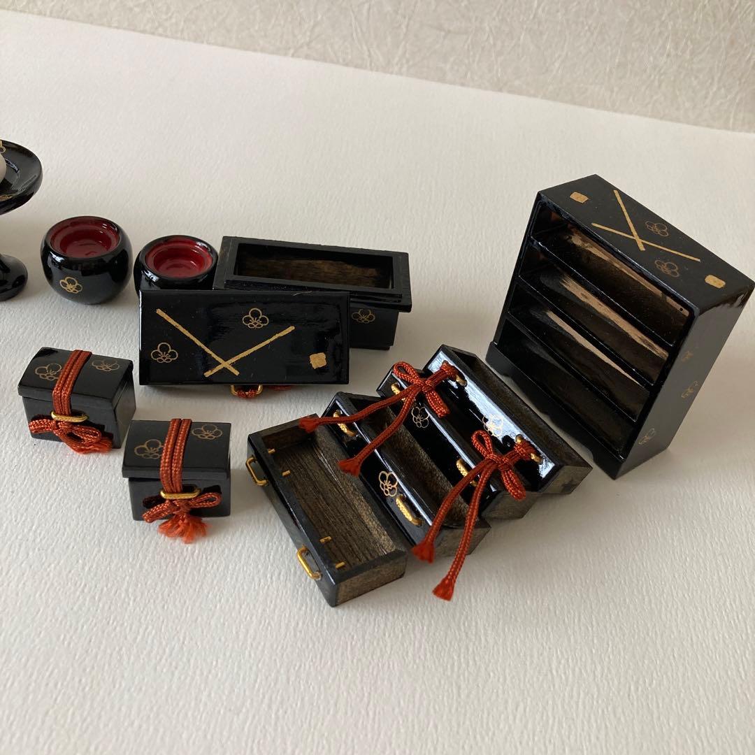 雛道具　ミニチュア　ふらここ　ひととえ　好きな方に　雛人形　お雛様　雛飾り