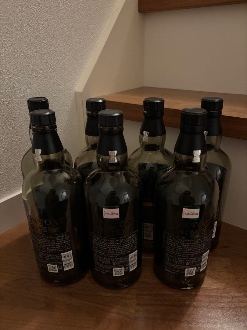 山崎 18年 空瓶7本