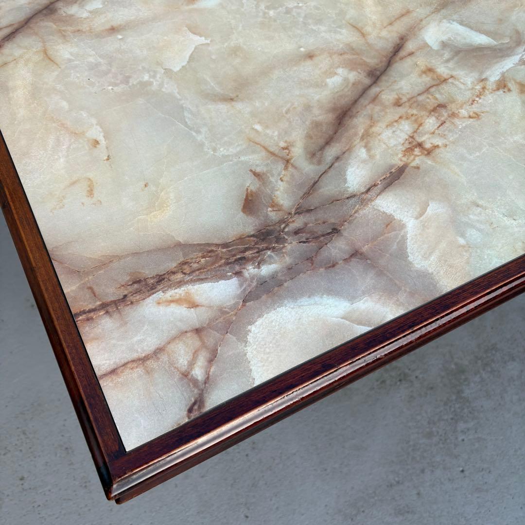 カリモク　サイドテーブル　コーヒーテーブル　ミッドセンチュリー　アンティーク