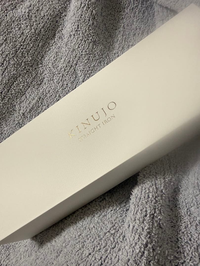 【新品未使用】絹女～KINUJO～ キヌージョ ストレートアイロン　LM225