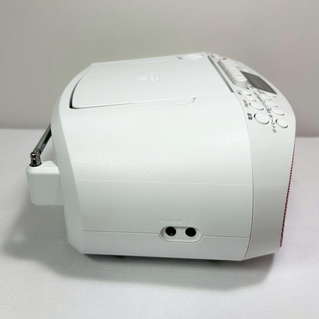 ソニー CDラジカセ レコーダー CFD-S70 FM AM 録音可能 ピンク