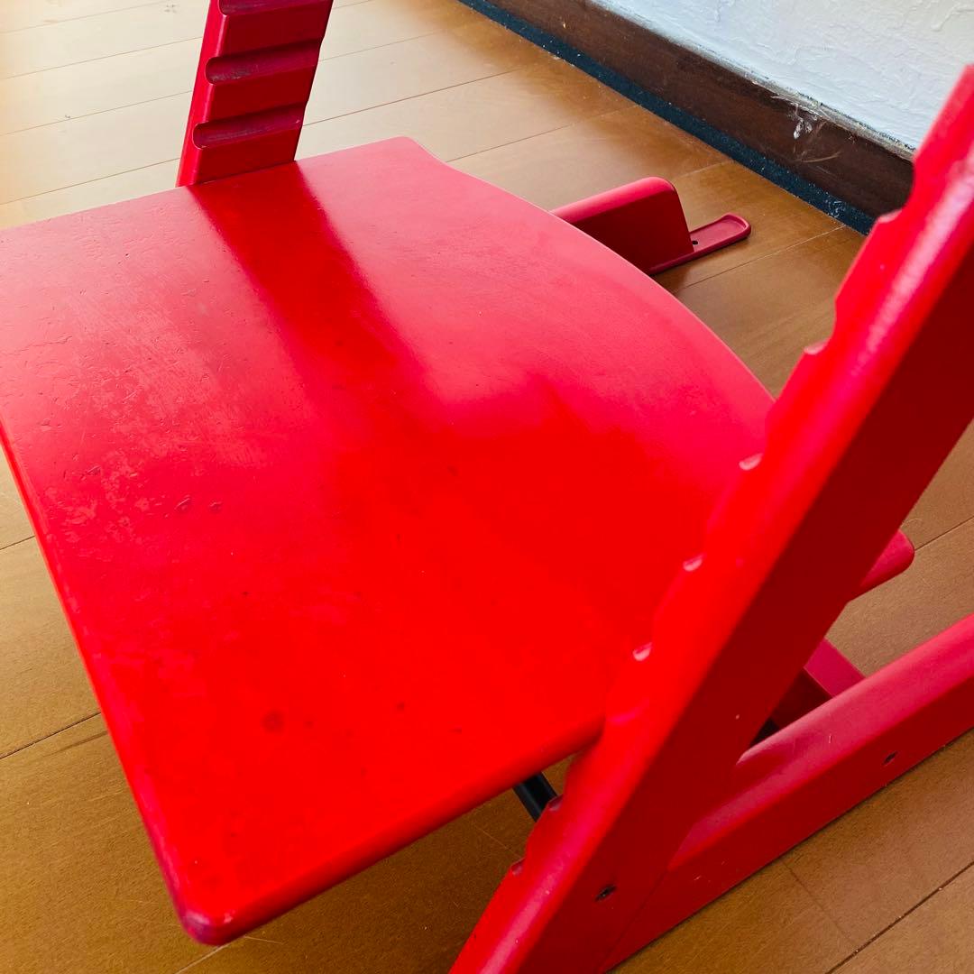 Stokke TRIPPTRAPP ストッケ トリップトラップ 赤 シリアル3