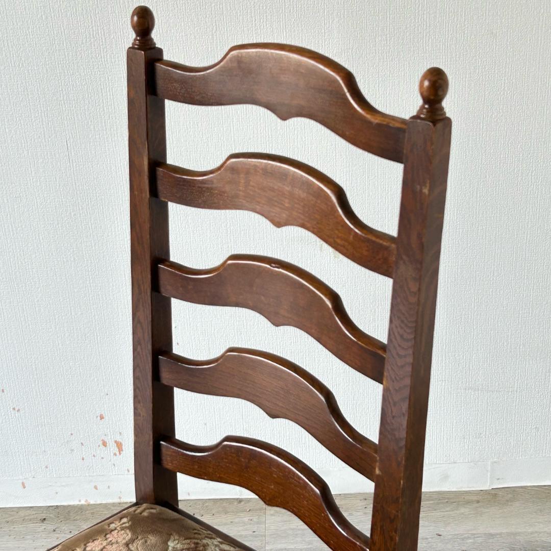 イギリス アンティーク 家具 ラダー チェア 1960年頃 椅子 585A4