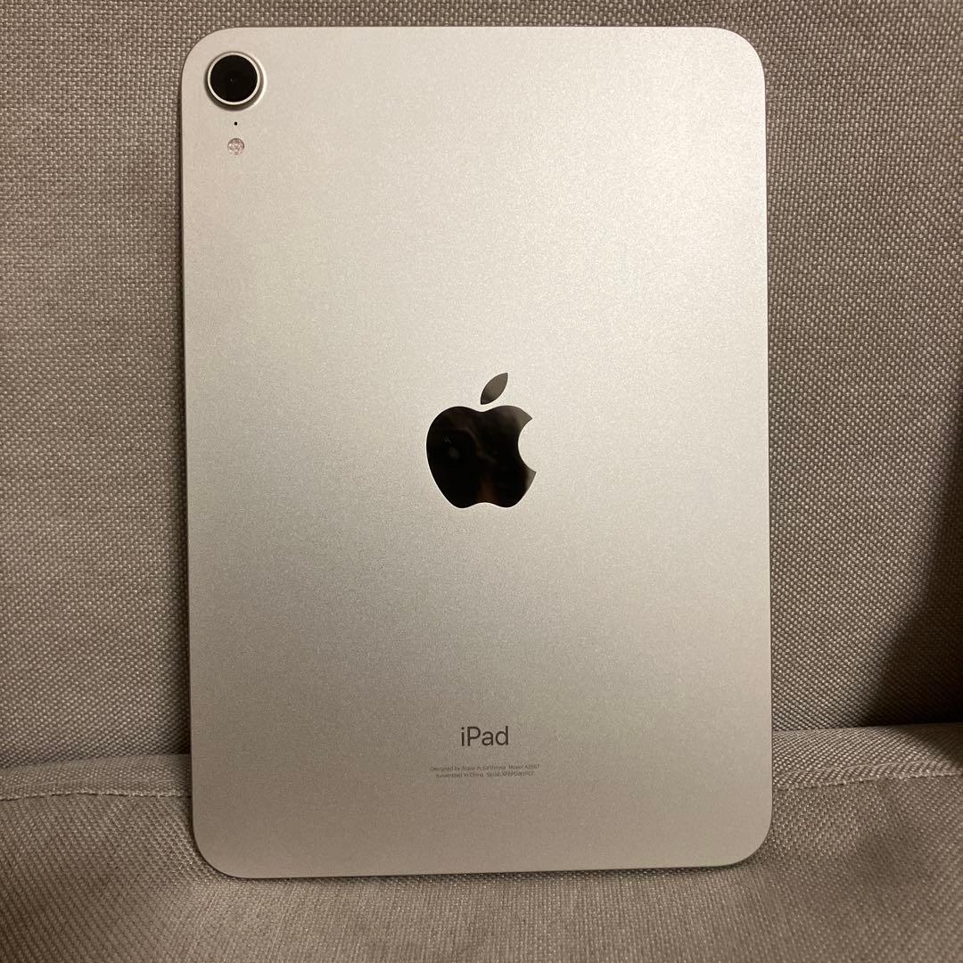 美品Apple iPad mini (第6世代) バッテリー98%ペン箱付属品