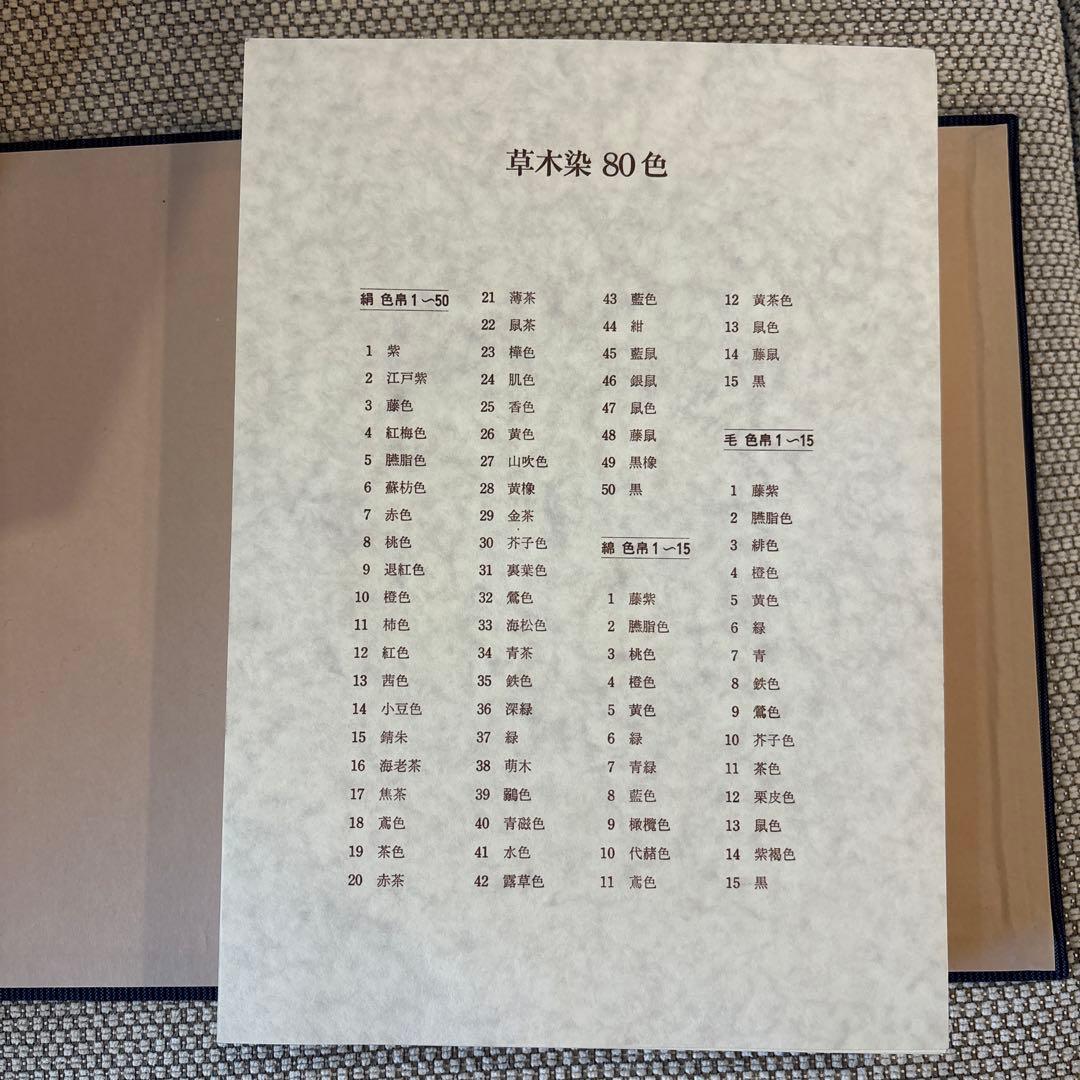 草木染 色と手法 山崎青樹