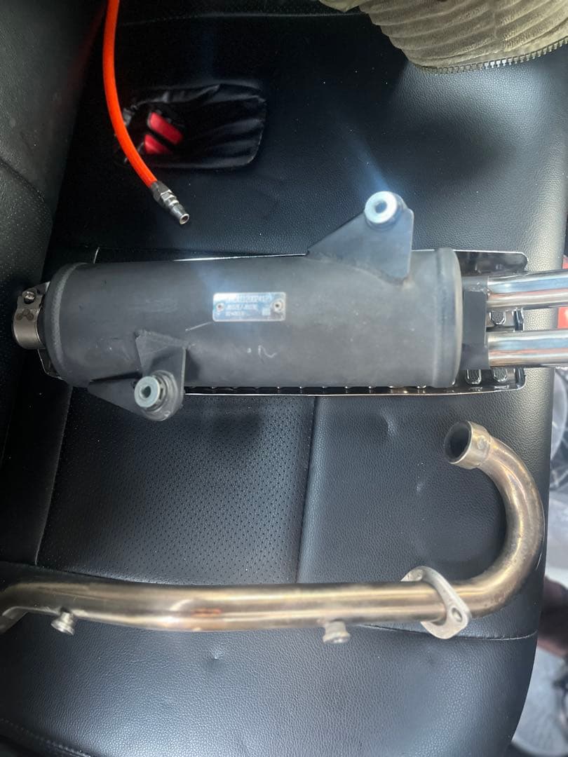 モンキー125 タケガワスクランブラーマフラー　　JB02 03用