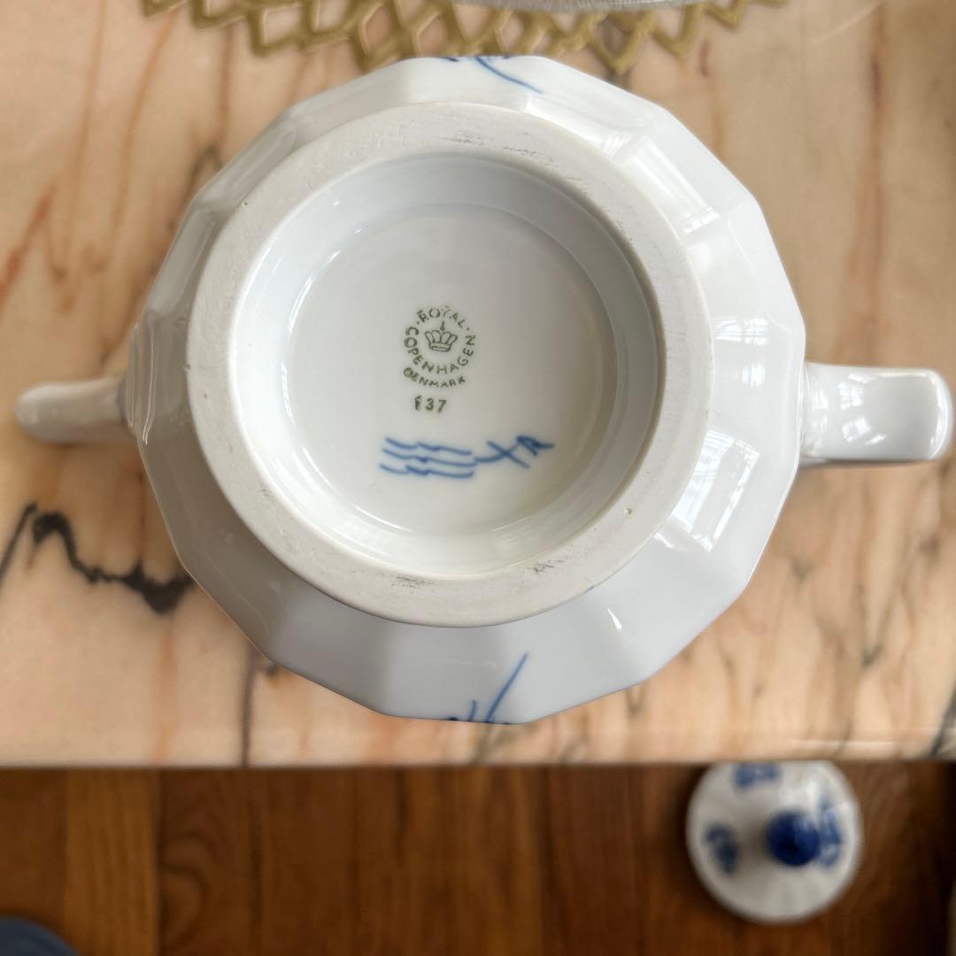 ロイヤルコペンハーゲン　ブルーフラワー　アンギュラー