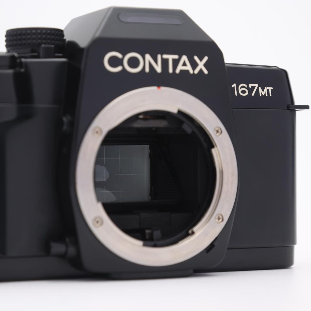 【動作確認済】CONTAX 167MT ボディ 方眼スクリーン【名機】