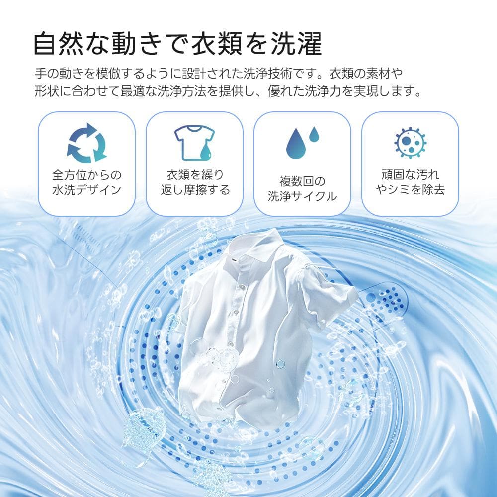 二槽式洗濯機 縦型洗濯機 洗濯6.5kg/脱水槽4kg 大容量タイマー機能付き