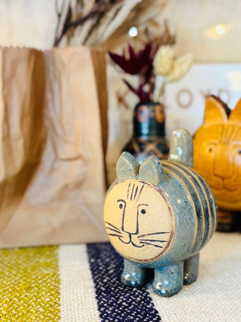 リサラーソン　MEMAGARI ネコ