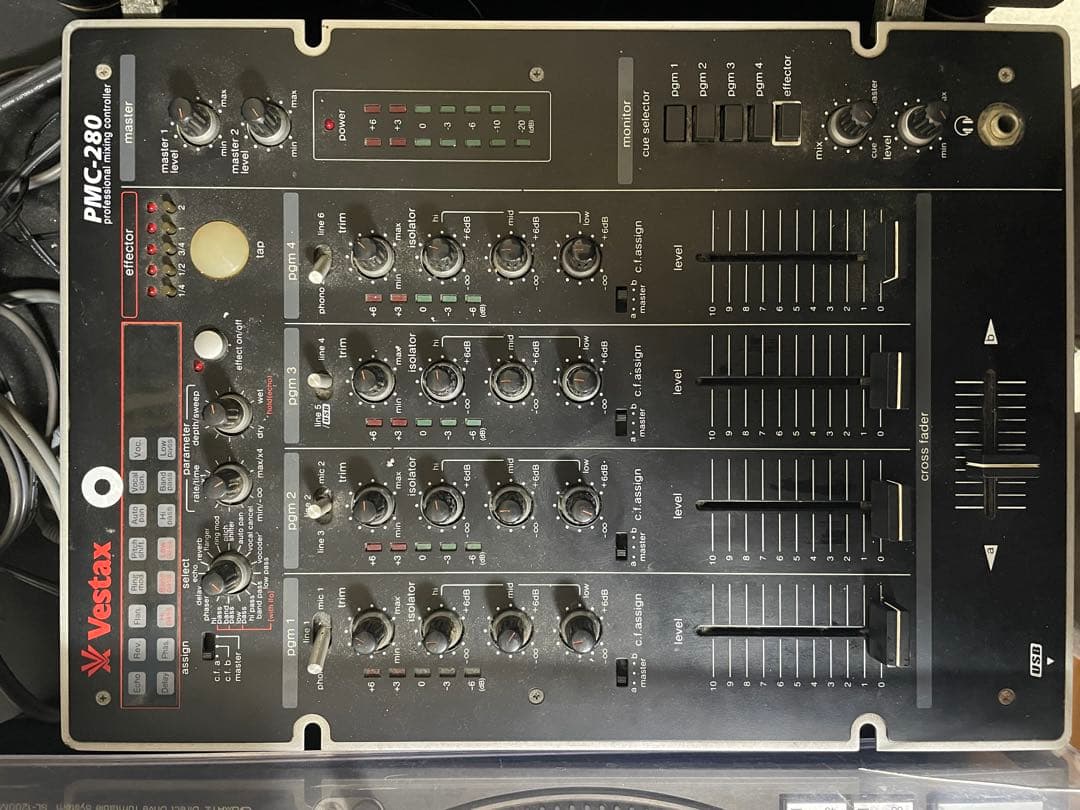 Technicsターンテーブル　Vestax ミキサー　SL2 DJセット