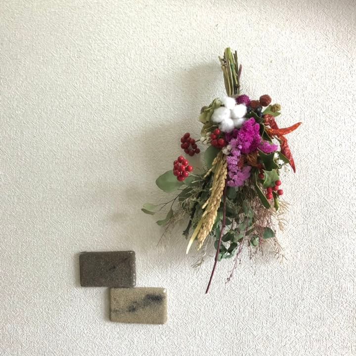 インテリアリース、スワッグになるしめ縄2021