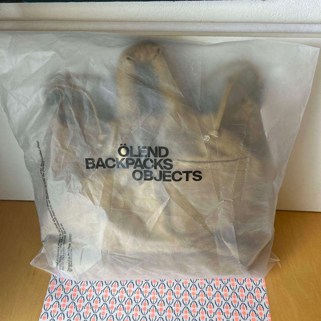 ÖLEND BACKPACKS ONA WASHED BAG マスタード