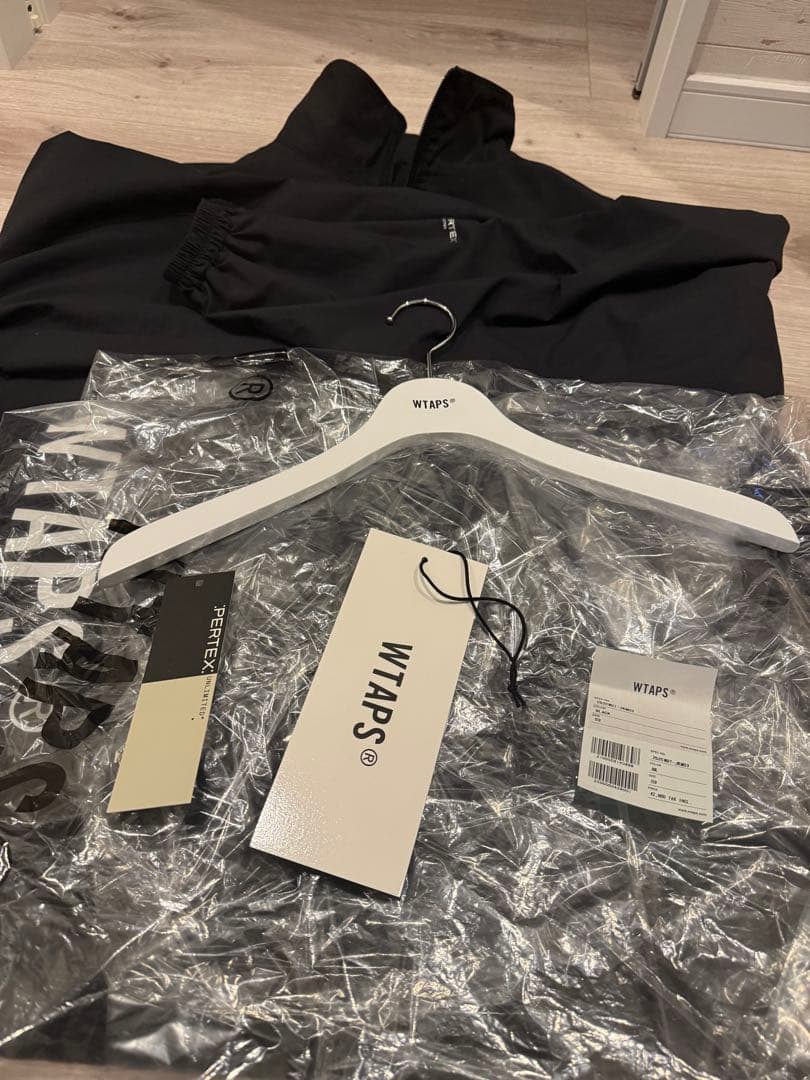 WTAPS ブラック ナイロンジャケット X 03