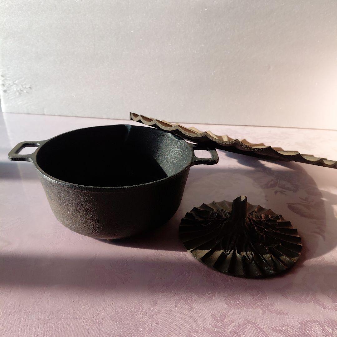 鉄製　天ぷら鍋　万能鍋　アンティーク