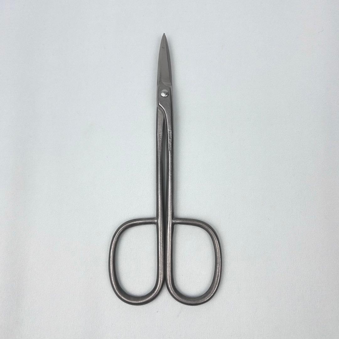 【未使用に近い】昌国 白染中型剪定鋏 No.8028 盆栽道具 Masakuni