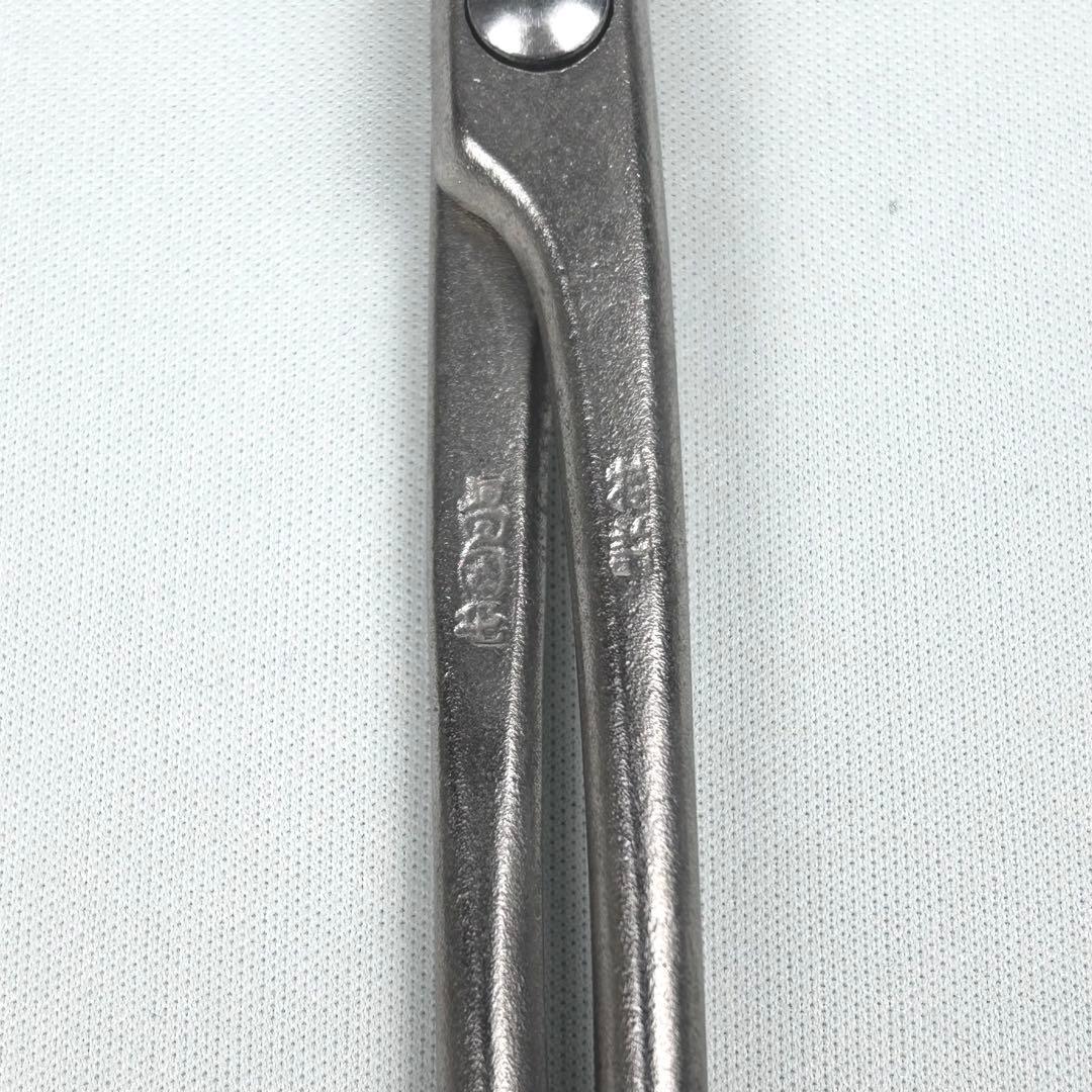 【未使用に近い】昌国 白染中型剪定鋏 No.8028 盆栽道具 Masakuni