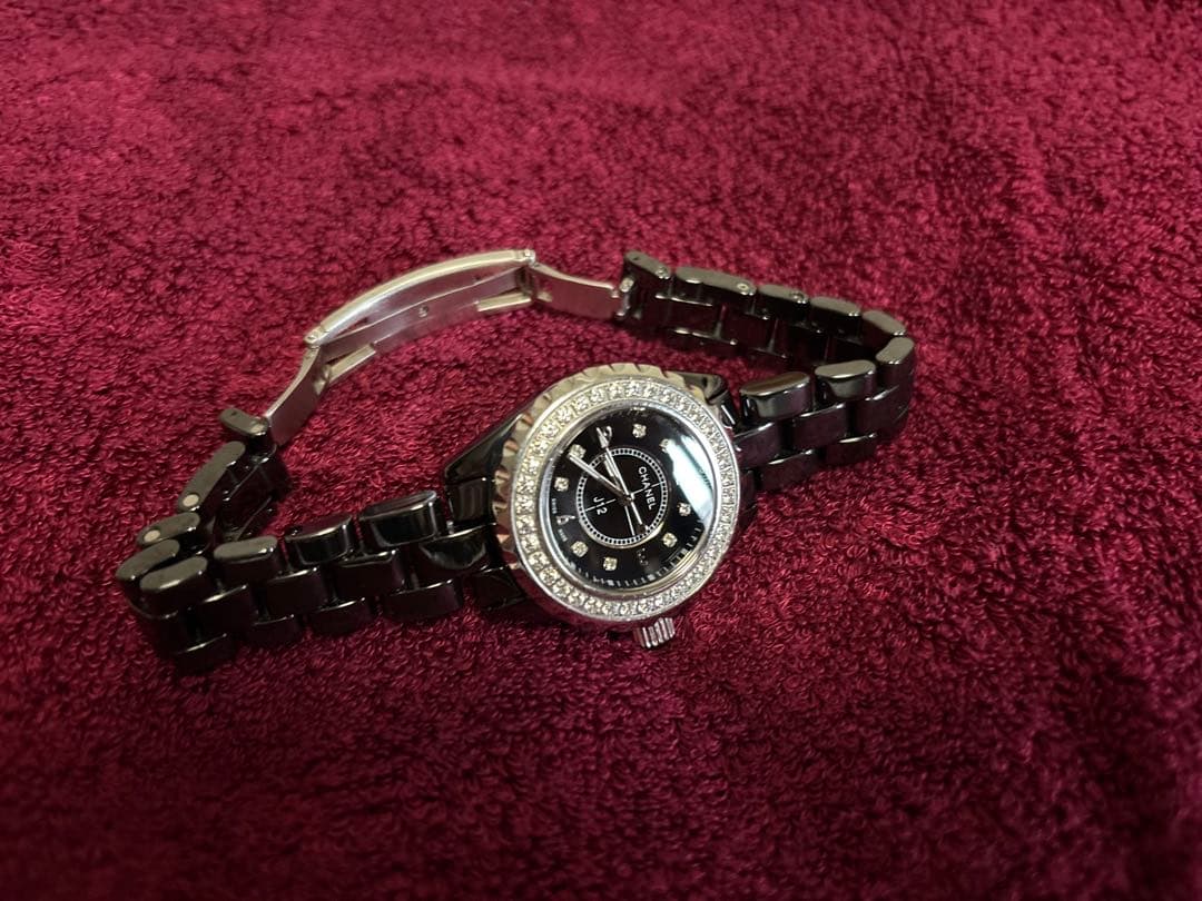 【極美品】腕時計 ダイヤモンドベゼル CHANEL、j12好きに 即購入OK