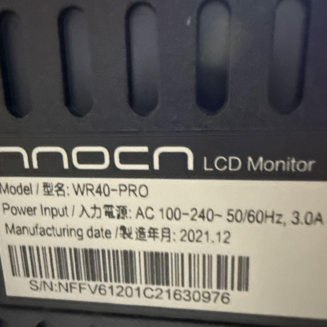 innocn WR40-PRO LCDモニター 本体