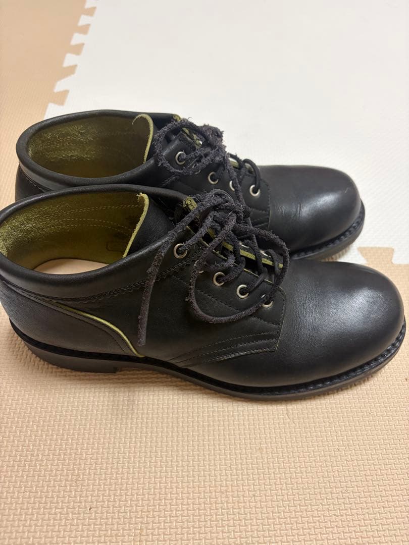 靴 ROLLING DUBTRIO COUPEN Black Greentea