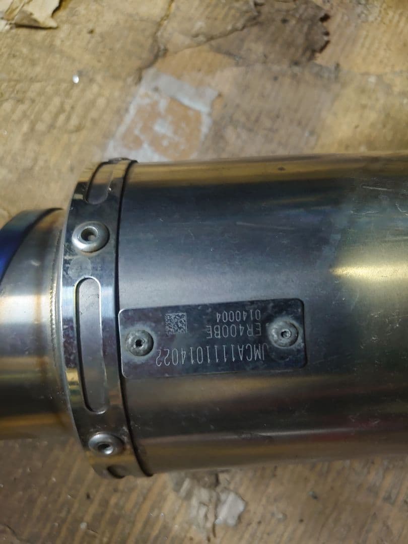 ニンジャ忍者NINJA 400R 用 OVER オーバー製スリップオンマフラー