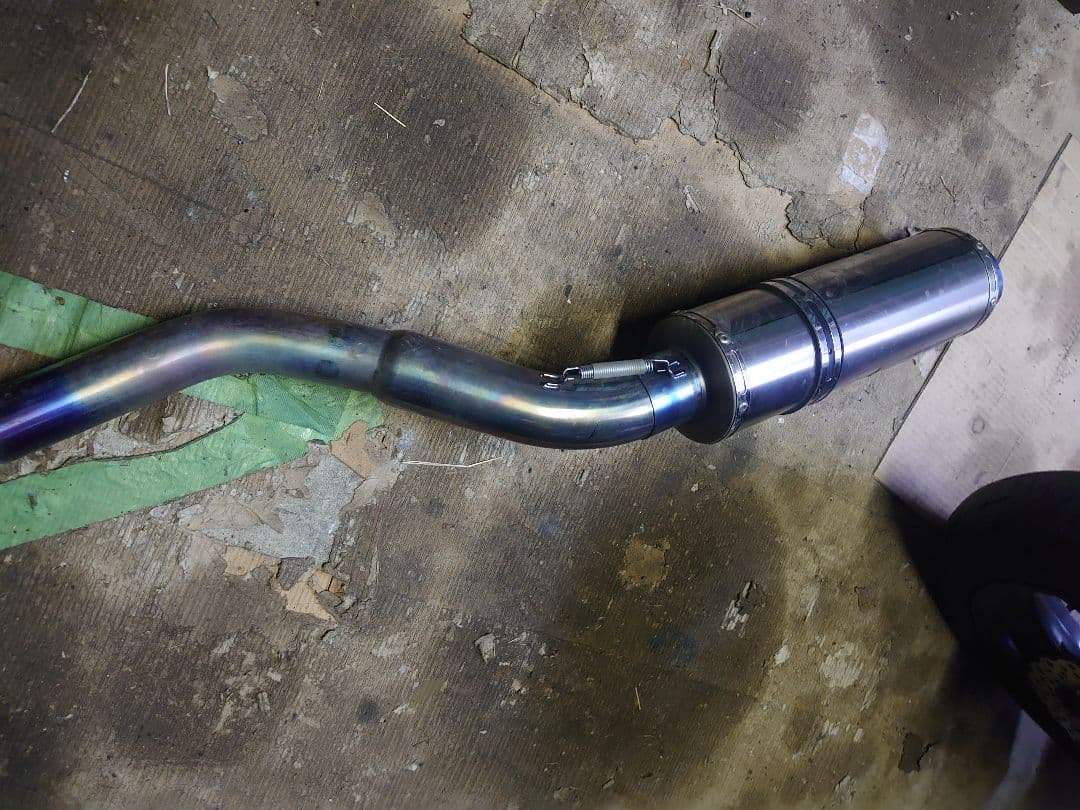 ニンジャ忍者NINJA 400R 用 OVER オーバー製スリップオンマフラー