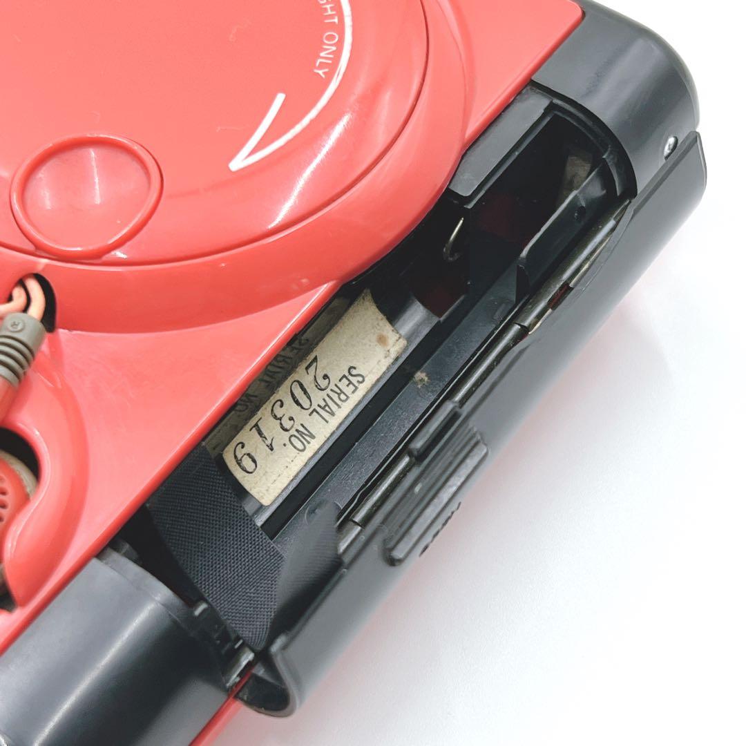 【通電OK・希少色】 SONY WM-51 カセットウォークマン　レッド