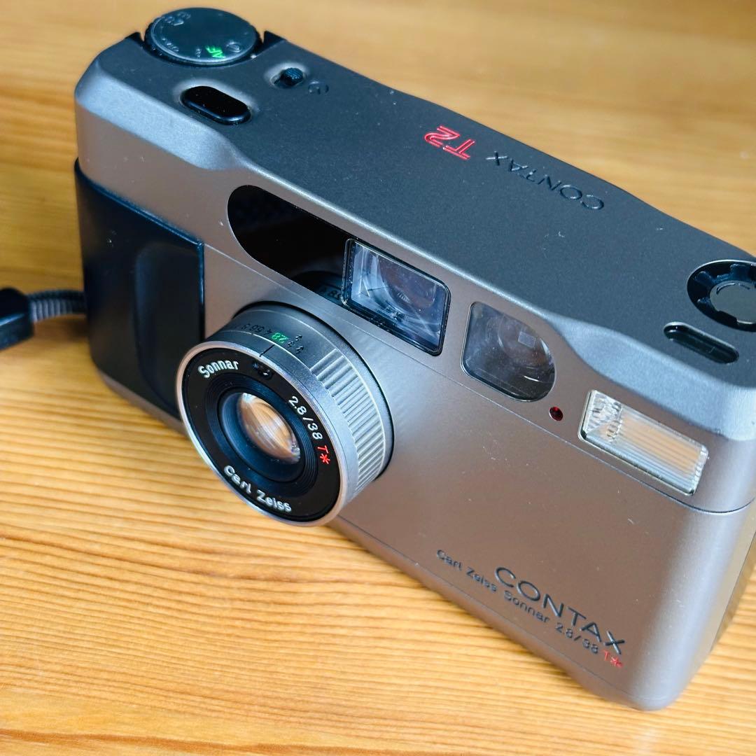 【ジャンク品　箱付き】CONTAX T2 コンパクトフィルムカメラ