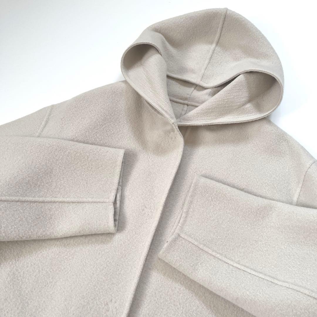 23区 プルーフメルトンリバーショートコート 2021AW ライトグレー