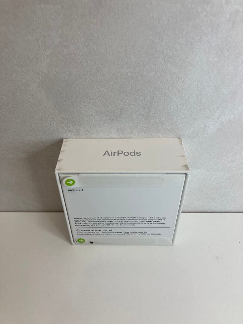 AirPods 4 未開封品 箱あり Apple 【A817】