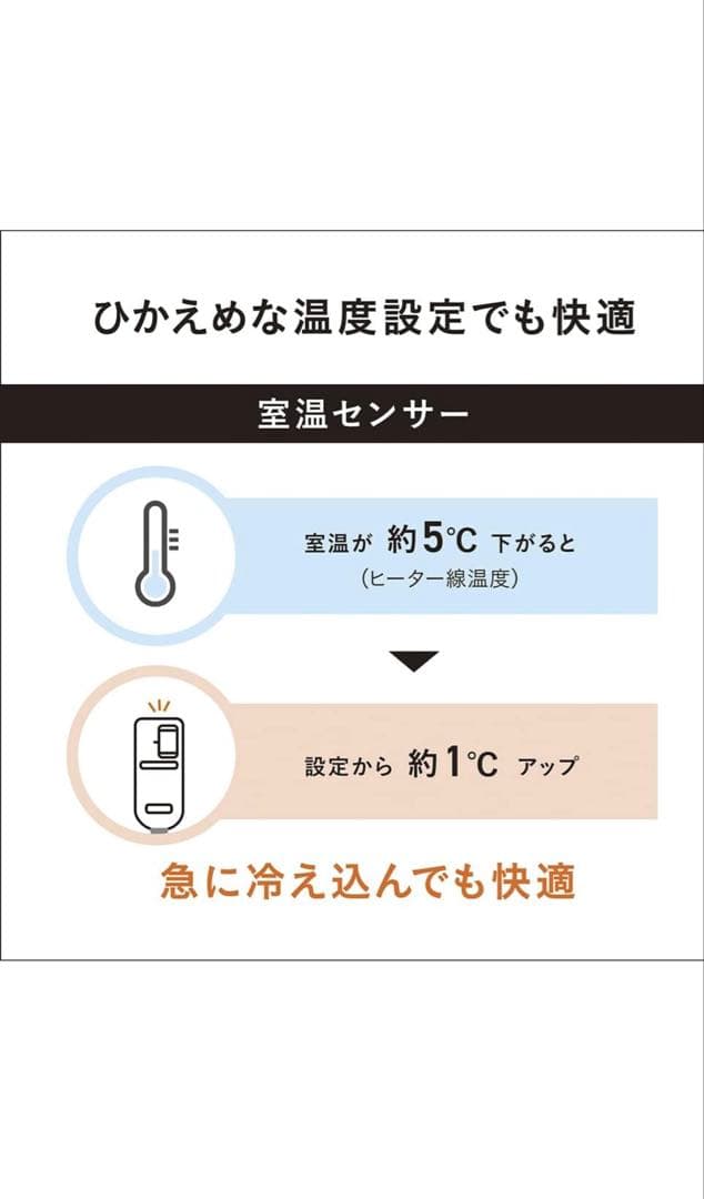 暖房敷パッド DB-BM1L-H [シングルサイズ /敷毛布 /タイマーあり]