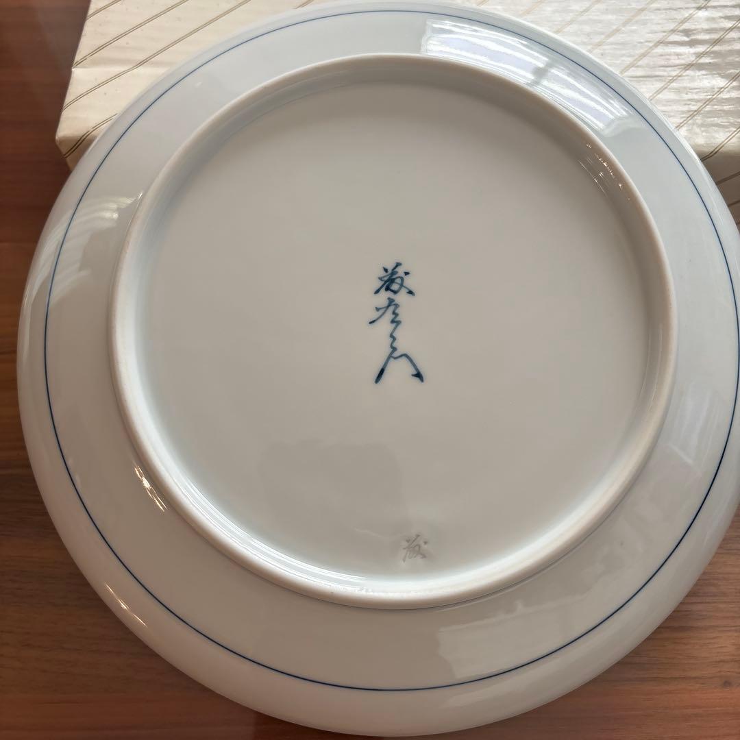 【伊万里焼】 鍋島藩窯 色鍋島 小笠原藤右衛門 和皿