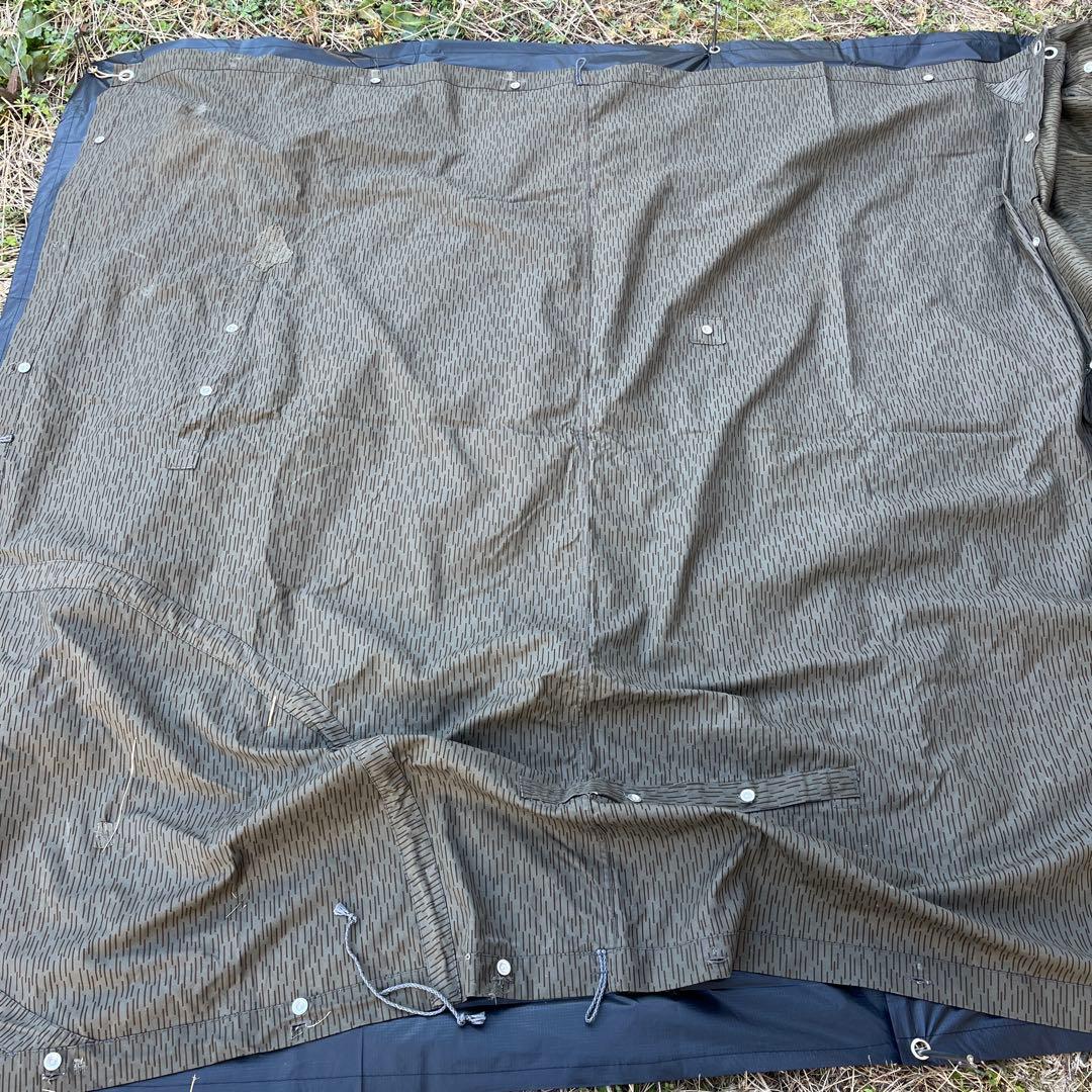 東ドイツ軍幕　二枚