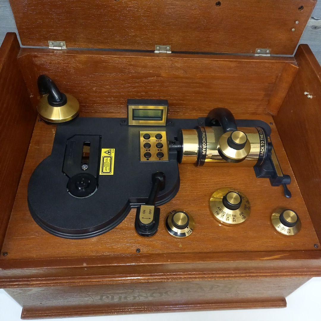 エンボリオ　CDラジオ　PHONOGRAPH　蓄音機　アンティーク　レトロ