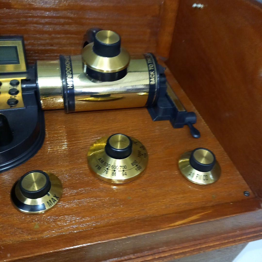 エンボリオ　CDラジオ　PHONOGRAPH　蓄音機　アンティーク　レトロ