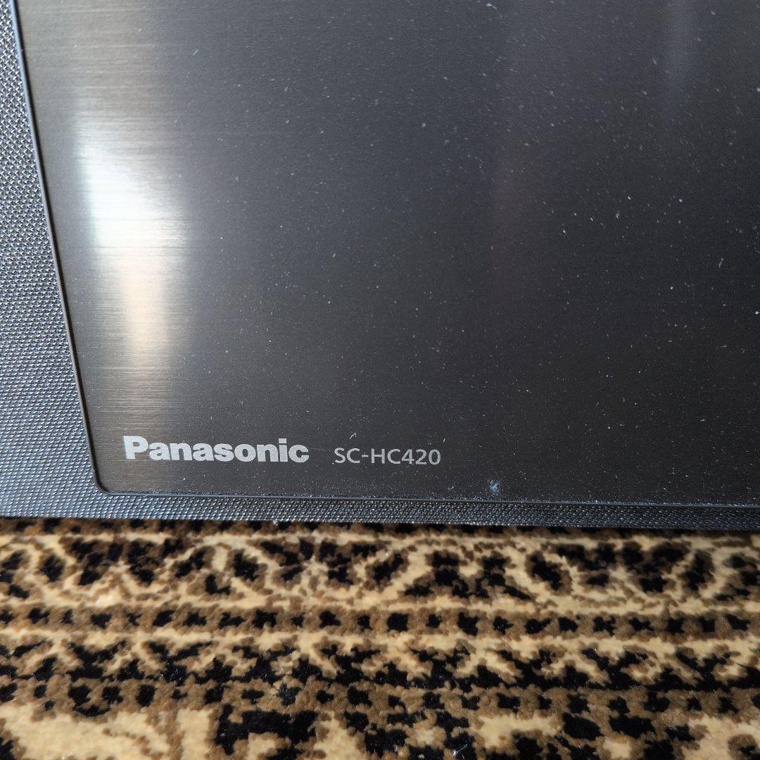 Panasonic SC-HC420 2024年製　オーディオシステム CD