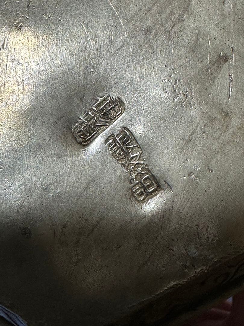 中国清時代 金属製水注