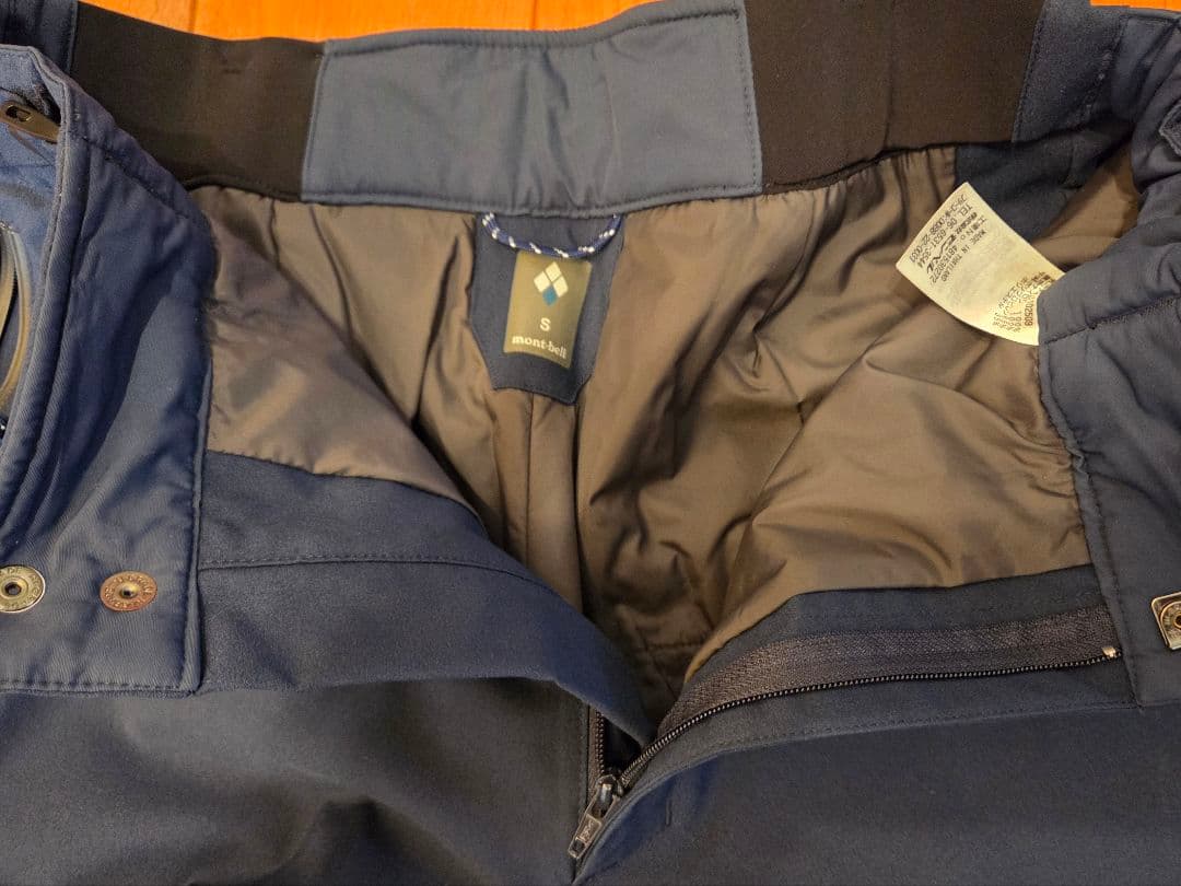 【最終値下】mont-bell モンベル スキーウエア 上下セット 男性Sサイズ