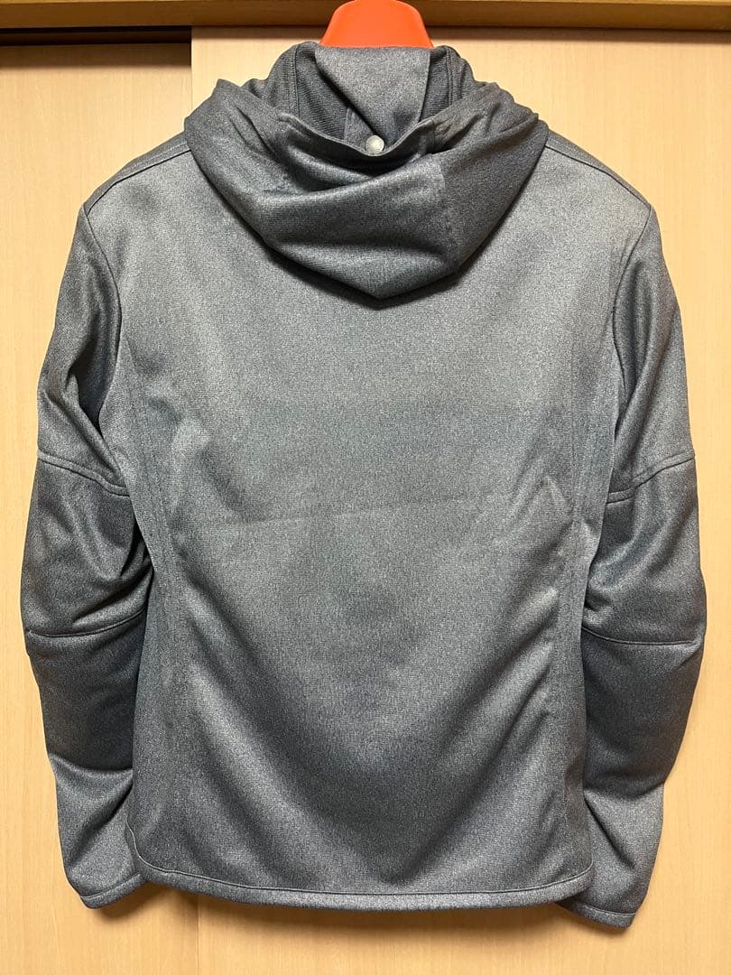 POWERAGEイージーライドパーカー サイズMグレー POWERAGE