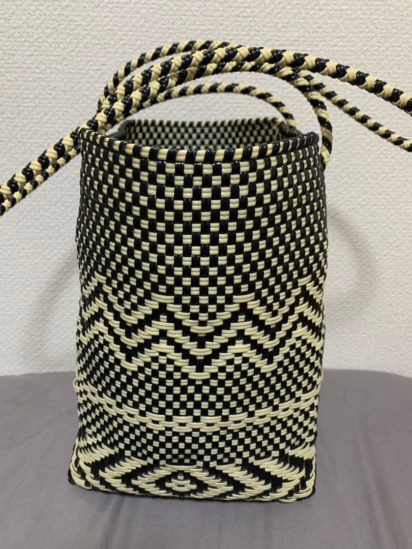 Letra レトラ　メルカドバッグ　バケット　WOVEN ロングハンドル