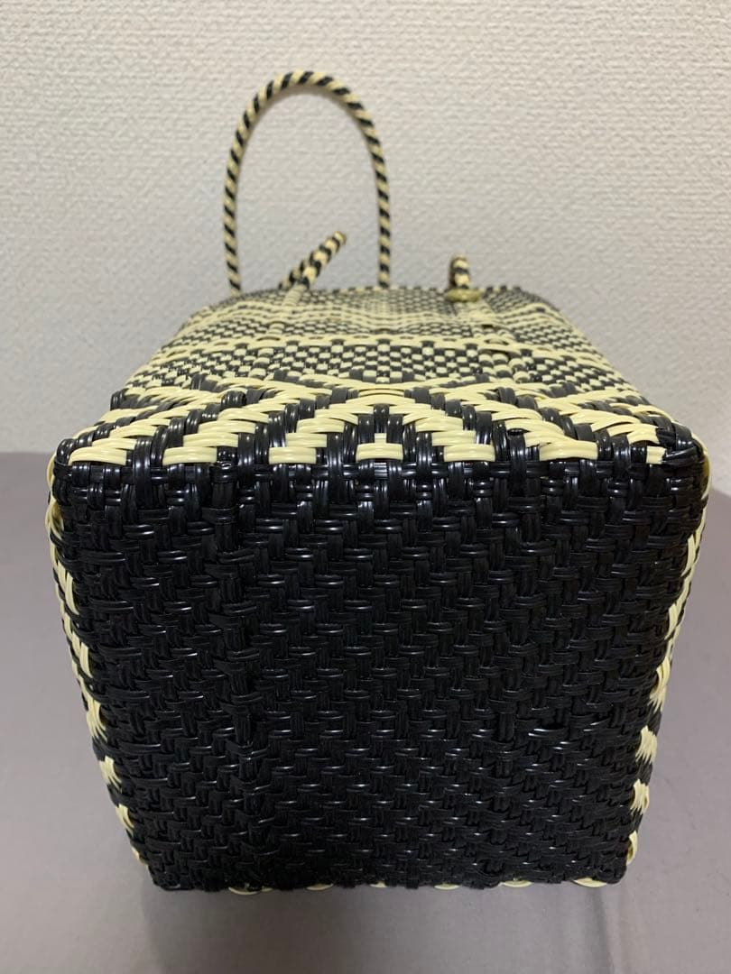 Letra レトラ　メルカドバッグ　バケット　WOVEN ロングハンドル