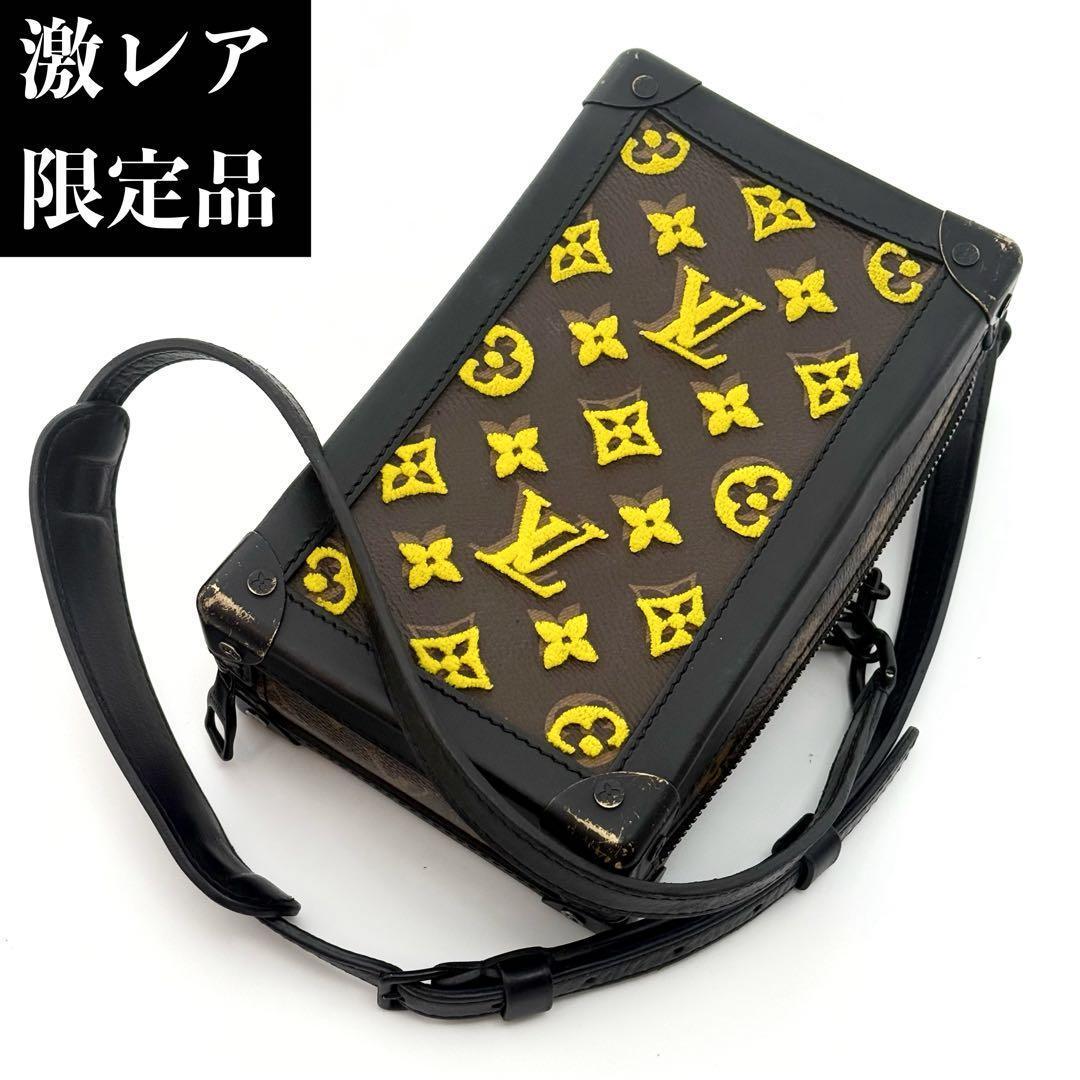 美品 ルイヴィトン モノグラム タフタージュ ソフトトランク ショルダーバッグ