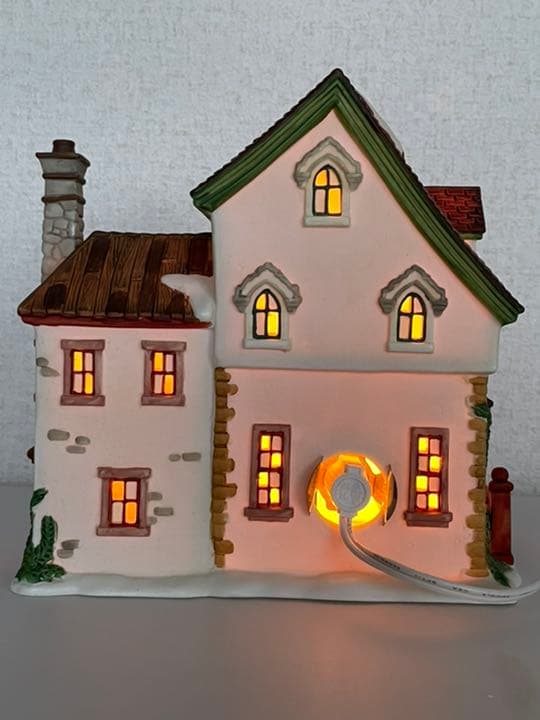 ミニチュア　ドールハウス　ライト　　　　　「パッチワークキルト屋さん」